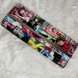 Vintage Magazine Trendy Clutch Purse